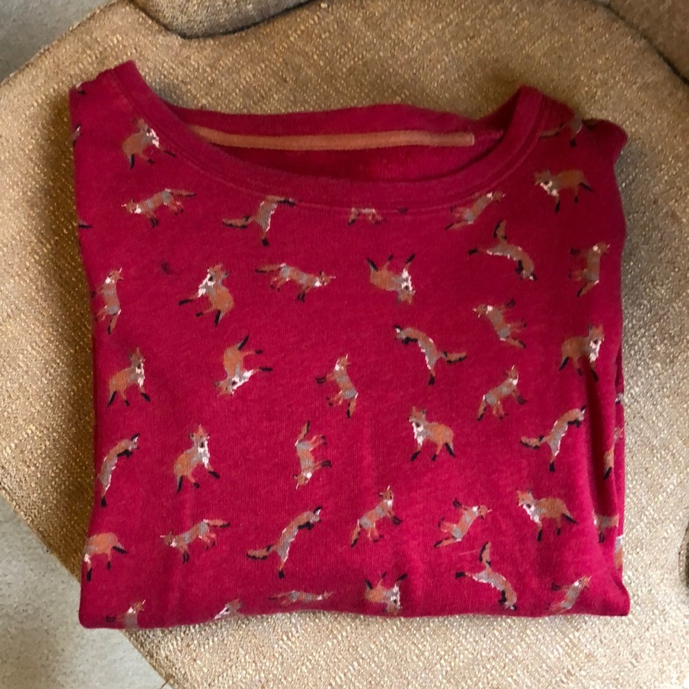 Hi-line Fox sweater shirt